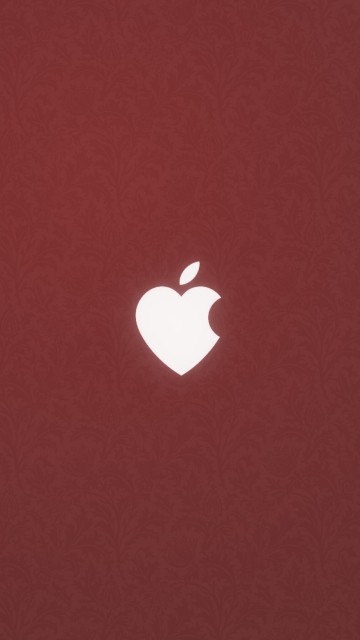Das Apple Love Wallpaper 360x640