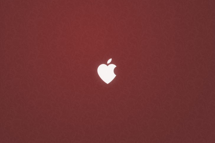 Das Apple Love Wallpaper