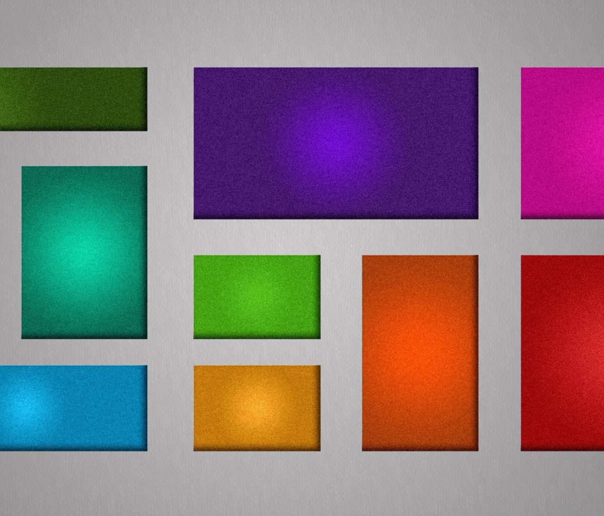 Multicolored Squares wallpaper 1200x1024