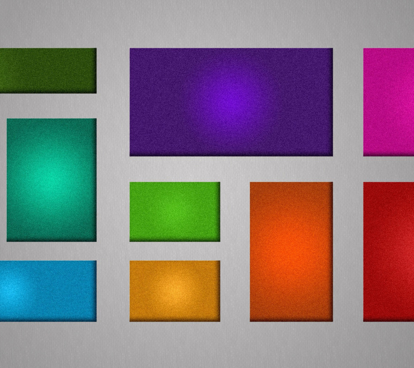 Обои Multicolored Squares 1440x1280