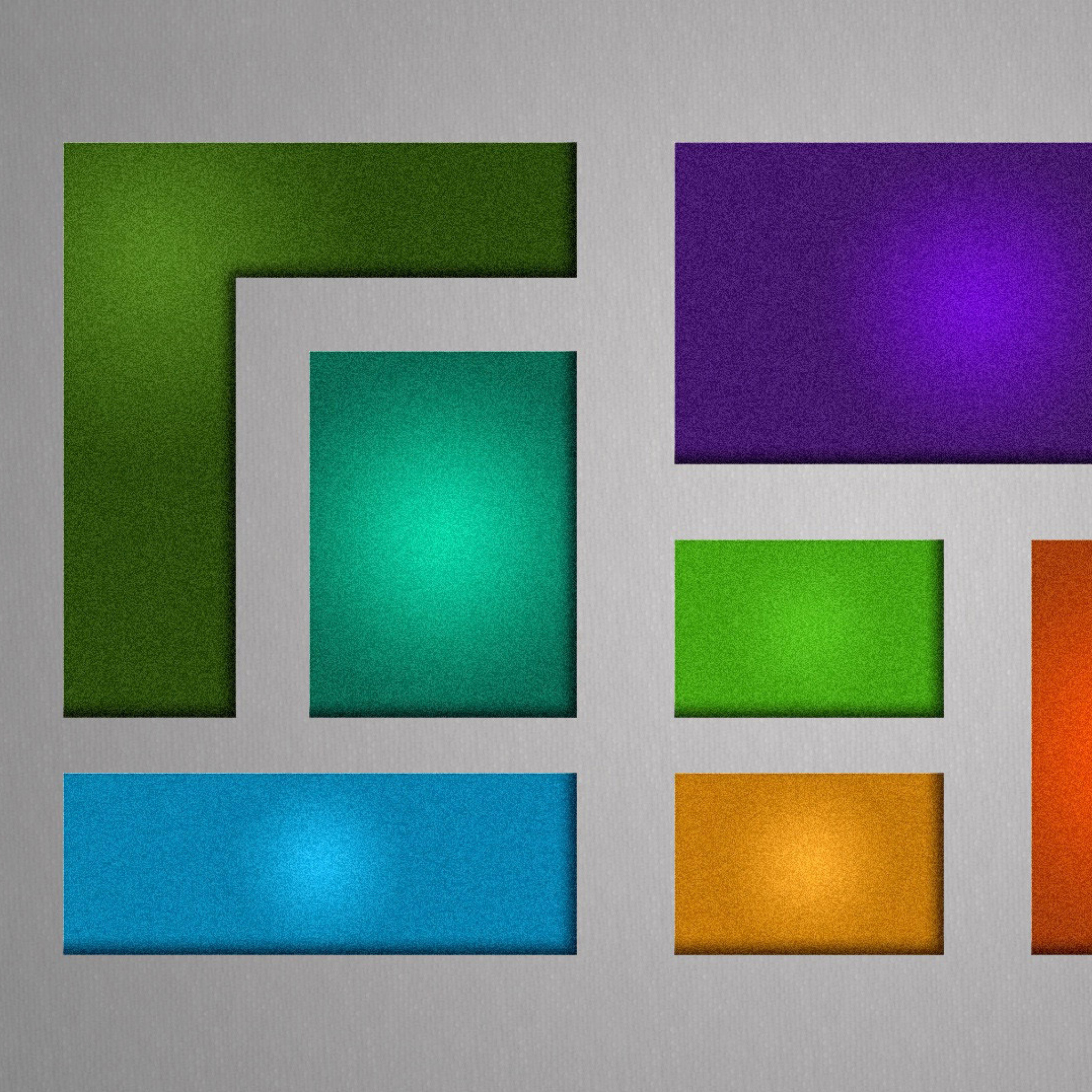 Das Multicolored Squares Wallpaper 2048x2048