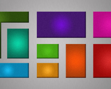 Fondo de pantalla Multicolored Squares 220x176