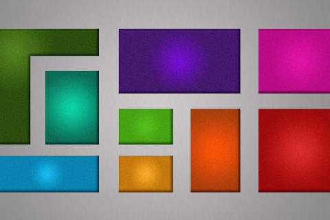Multicolored Squares wallpaper 480x320