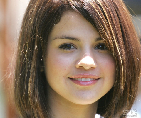 Beautiful Selena Gomez screenshot #1 480x400