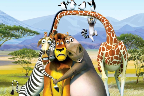 Madagascar wallpaper 480x320