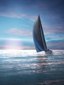 Sailing Boat screenshot #1 132x176