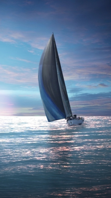 Fondo de pantalla Sailing Boat 360x640