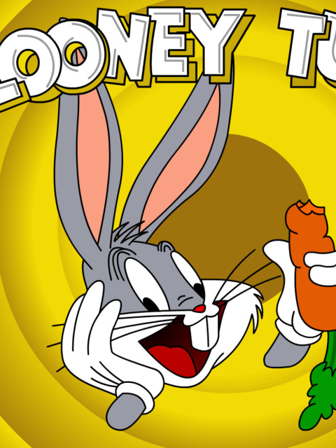Looney Tunes - Bugs Bunny wallpaper 480x640