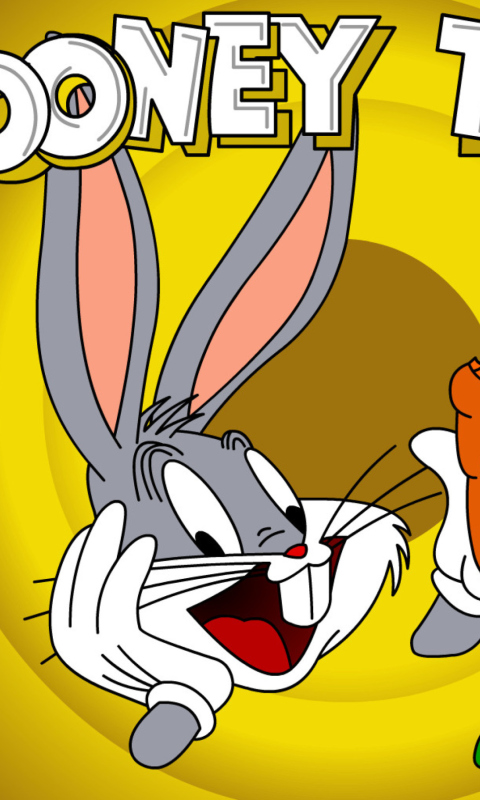 Looney Tunes - Bugs Bunny wallpaper 480x800