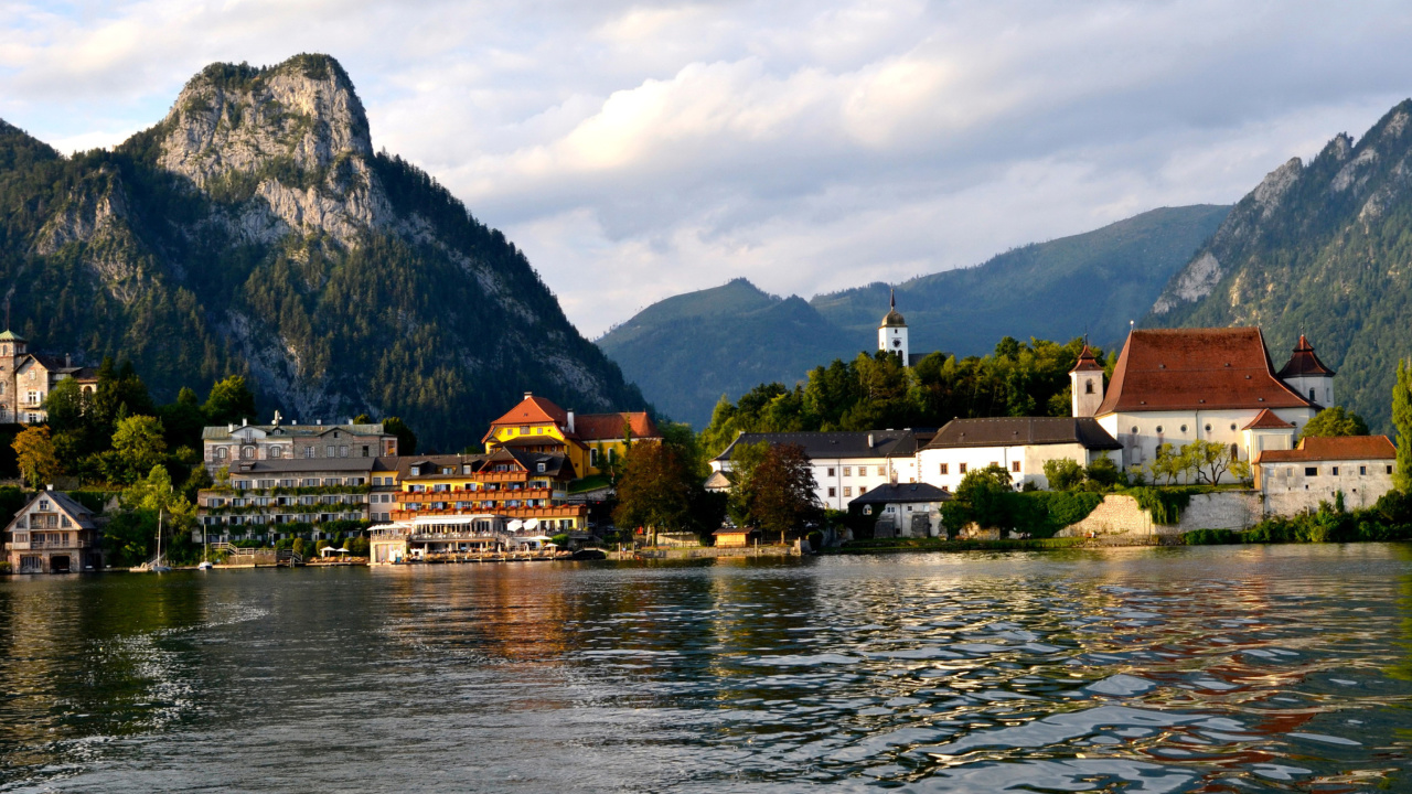 Das Salzkammergut Wallpaper 1280x720