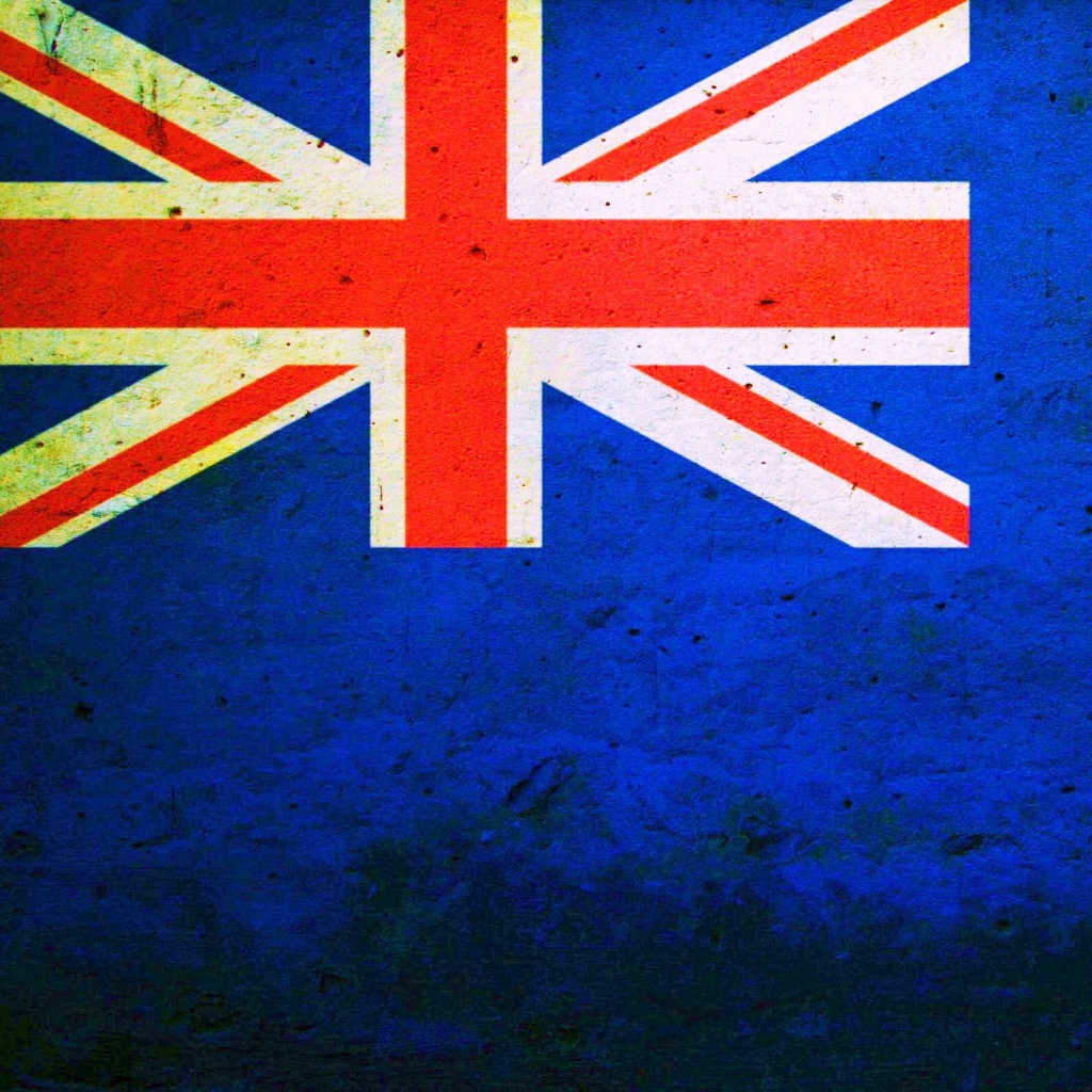 Das Flag of New Zealand Wallpaper 1024x1024
