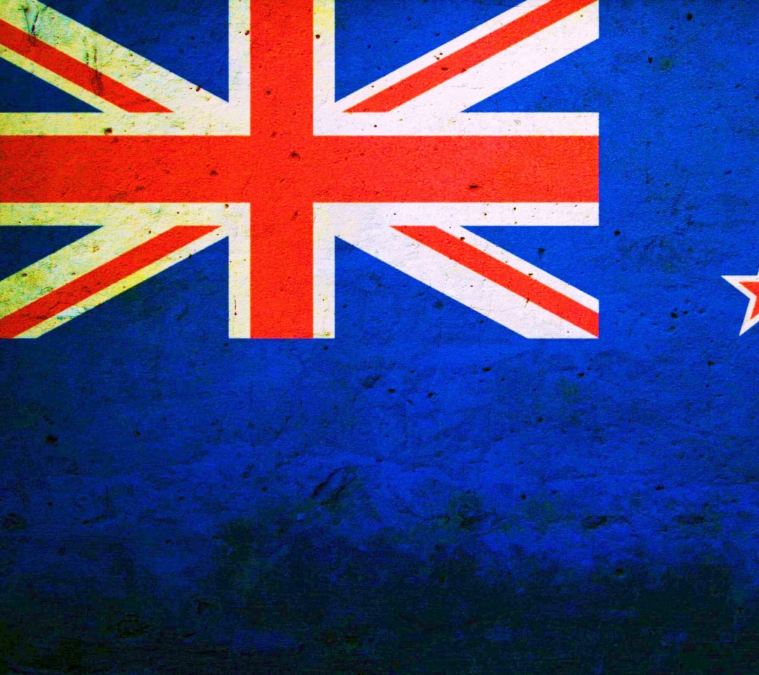 Fondo de pantalla Flag of New Zealand 1080x960