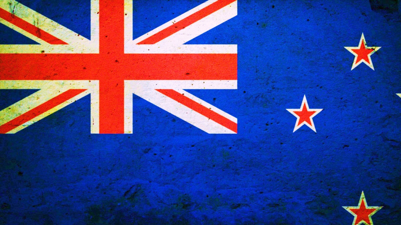 Flag of New Zealand wallpaper 1280x720