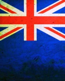 Fondo de pantalla Flag of New Zealand 128x160