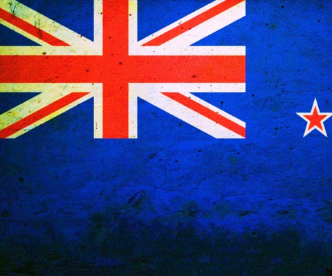 Fondo de pantalla Flag of New Zealand 480x400