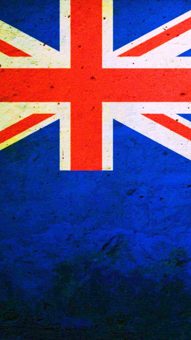Fondo de pantalla Flag of New Zealand 640x1136