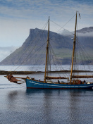 Fondo de pantalla Bay Faroe Islands, Denmark 132x176