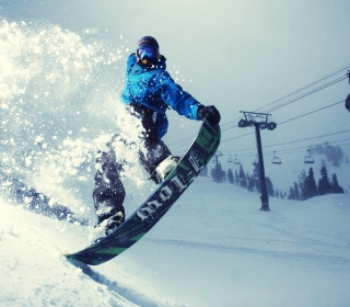 Snowboarder sfondi gratuiti per iPad mini