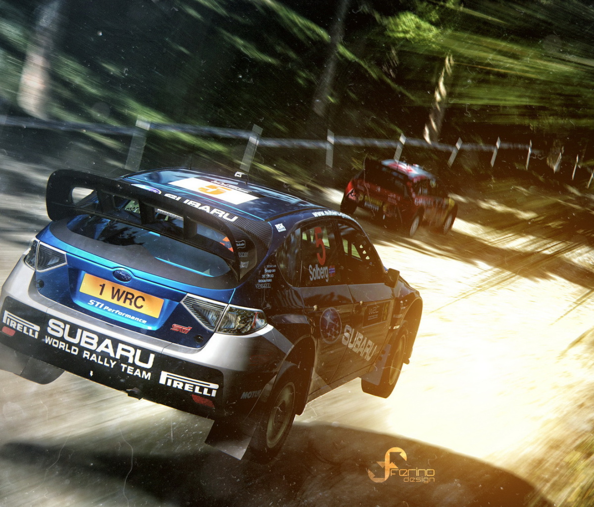 Fondo de pantalla Gran Turismo 5 Rally Game 1200x1024
