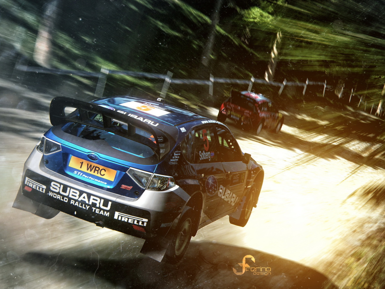 Screenshot №1 pro téma Gran Turismo 5 Rally Game 1600x1200
