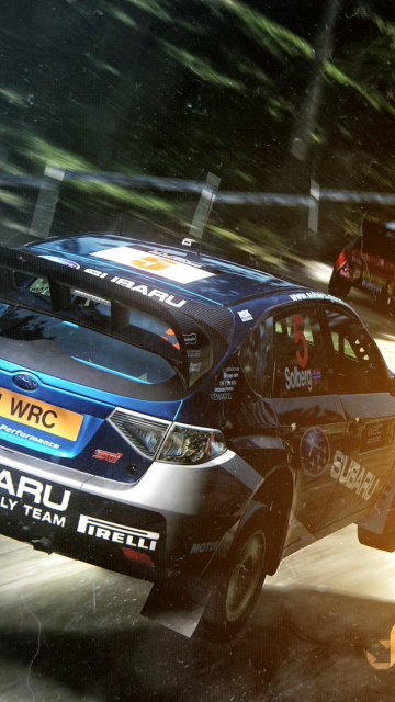 Fondo de pantalla Gran Turismo 5 Rally Game 360x640