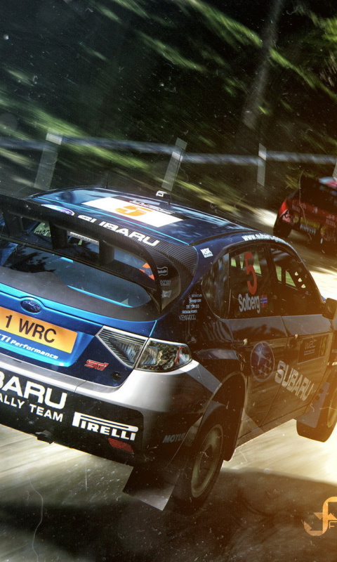 Das Gran Turismo 5 Rally Game Wallpaper 480x800