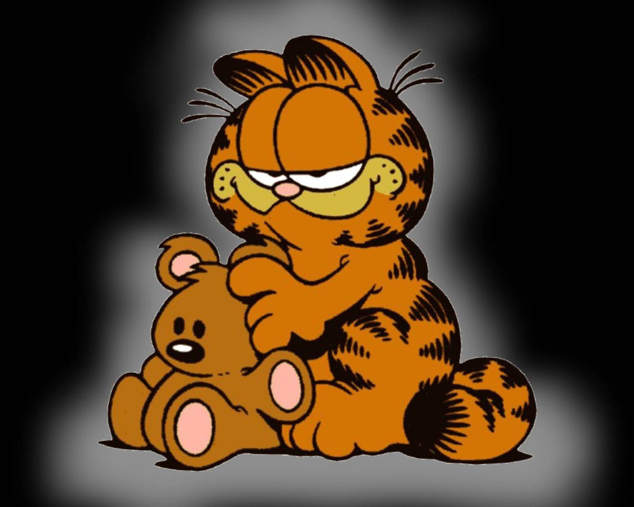 Fondo de pantalla Garfield 1280x1024