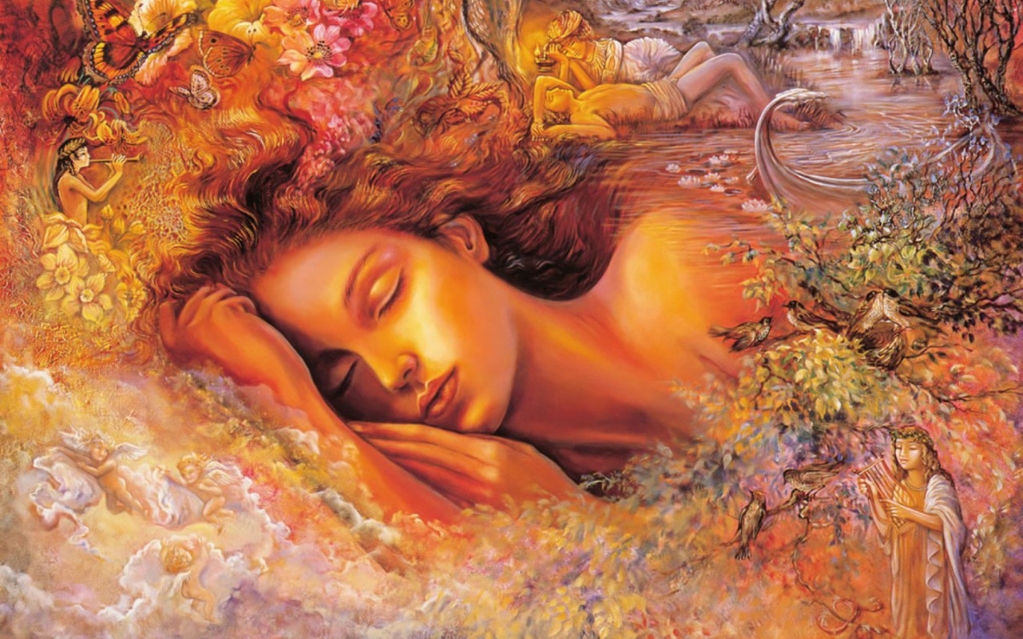 Fondo de pantalla Josephine Wall Paintings - Dream 1440x900