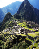 Fondo de pantalla Machu Picchu Peru 128x160