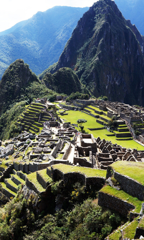 Обои Machu Picchu Peru 480x800