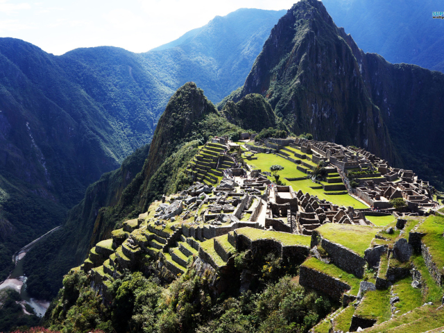 Machu Picchu Peru wallpaper 640x480