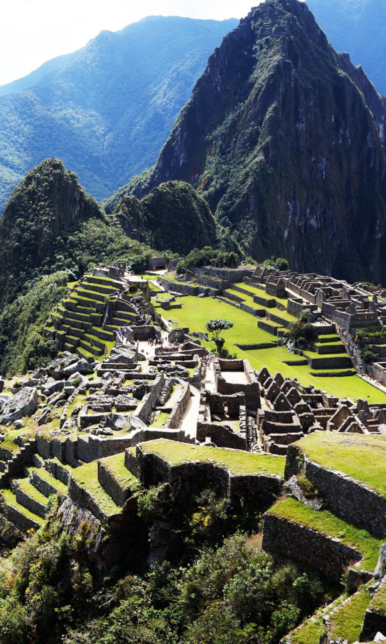 Обои Machu Picchu Peru 768x1280