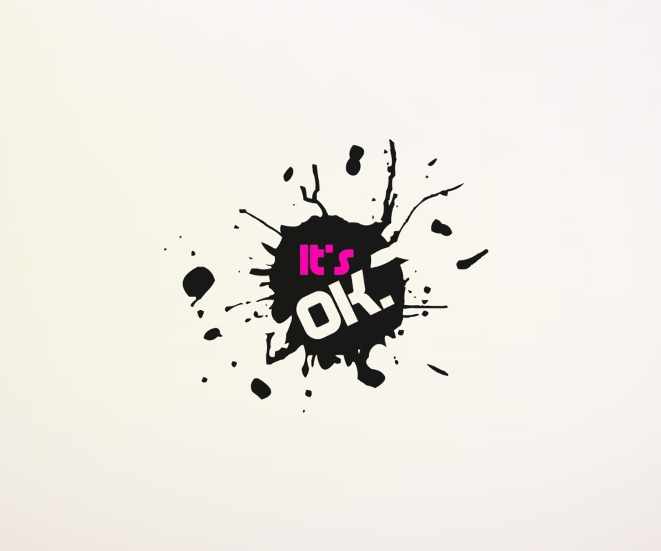 It's Ok wallpaper 960x800