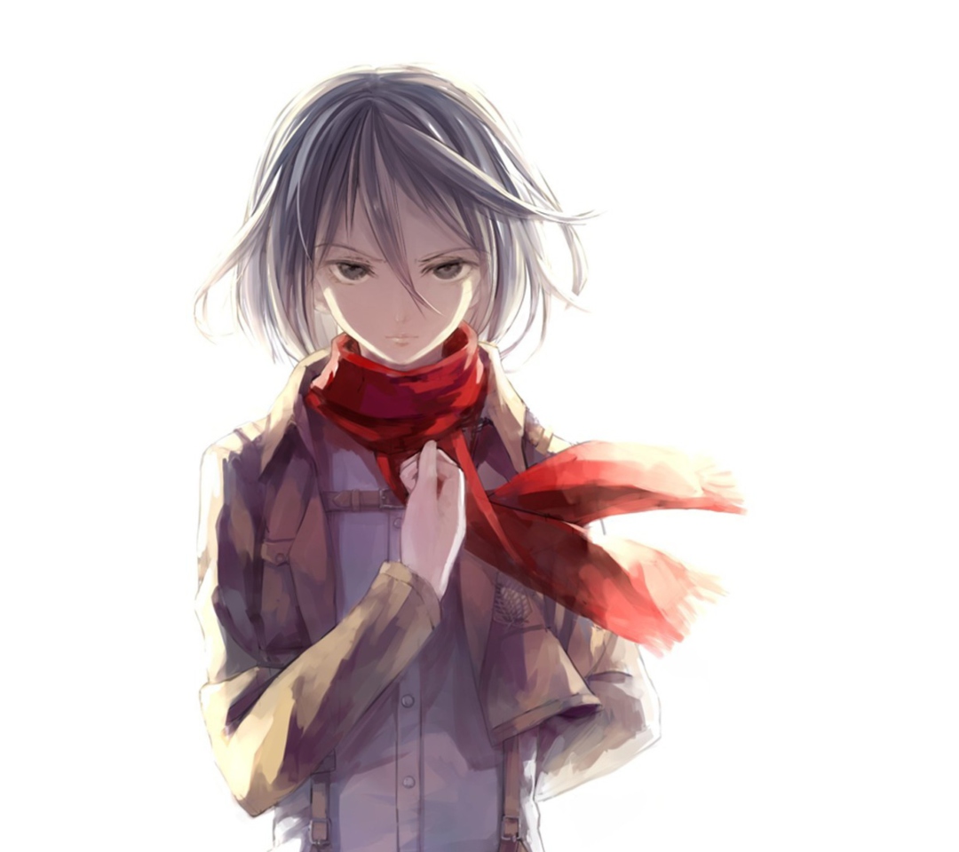 Fondo de pantalla Mikasa Akerman 1080x960