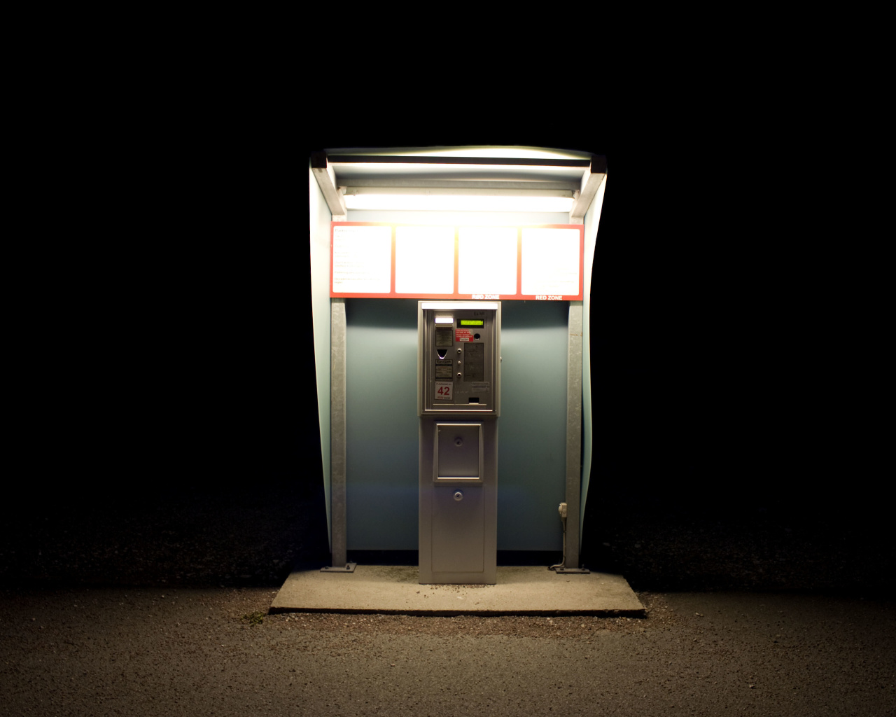 Das Ticket Machine Wallpaper 1280x1024