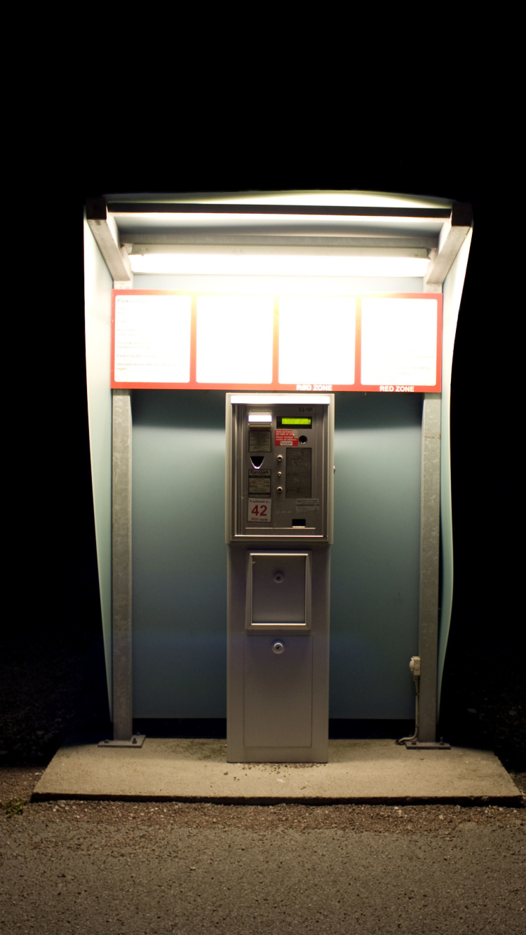 Ticket Machine wallpaper 750x1334