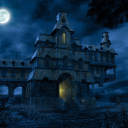 A Haunted House wallpaper 128x128