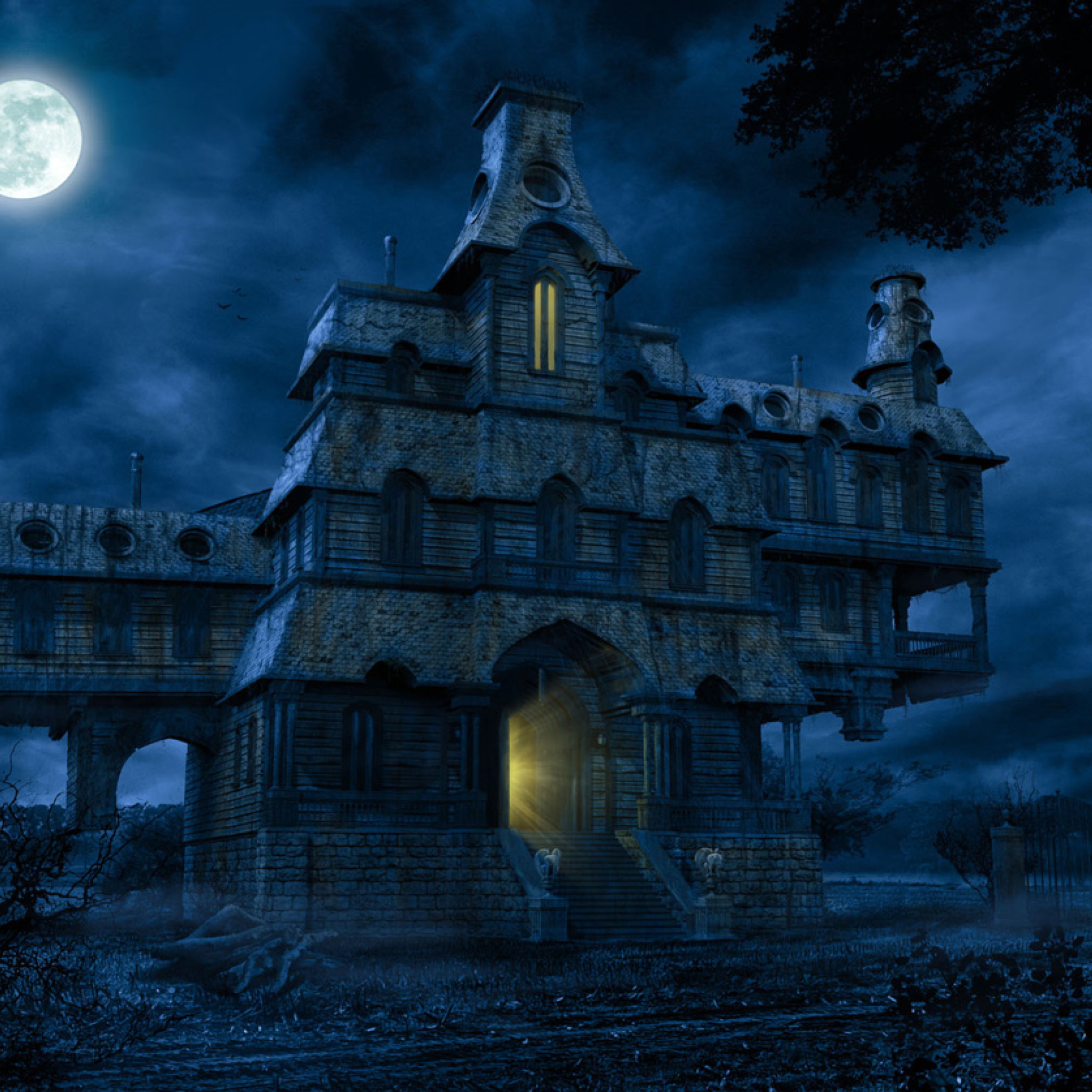Screenshot №1 pro téma A Haunted House 2048x2048