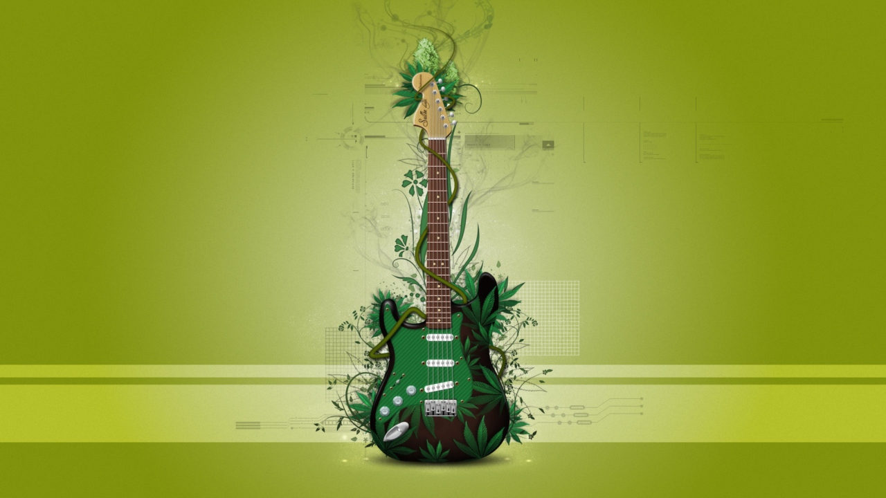 Music Guitar wallpaper 1280x720