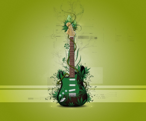Sfondi Music Guitar 480x400