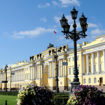 Das Saint Petersburg, Peterhof Palace Wallpaper 208x208
