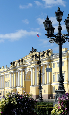 Обои Saint Petersburg, Peterhof Palace 240x400