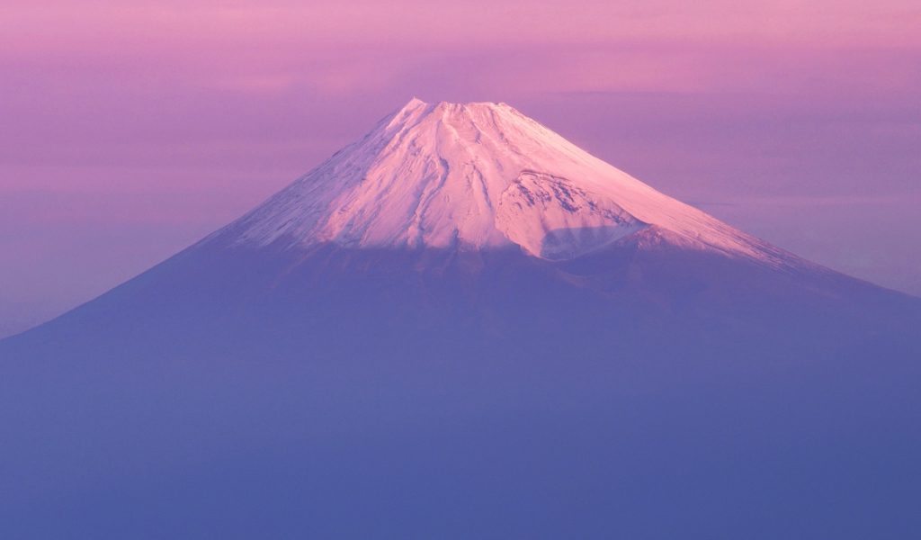 Mountain Fuji wallpaper 1024x600