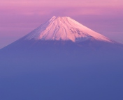 Fondo de pantalla Mountain Fuji 176x144