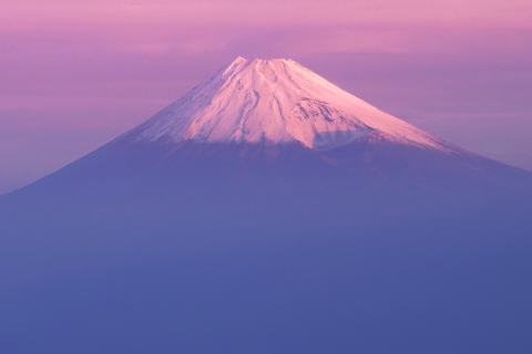 Fondo de pantalla Mountain Fuji 480x320
