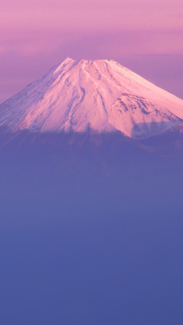 Fondo de pantalla Mountain Fuji 640x1136