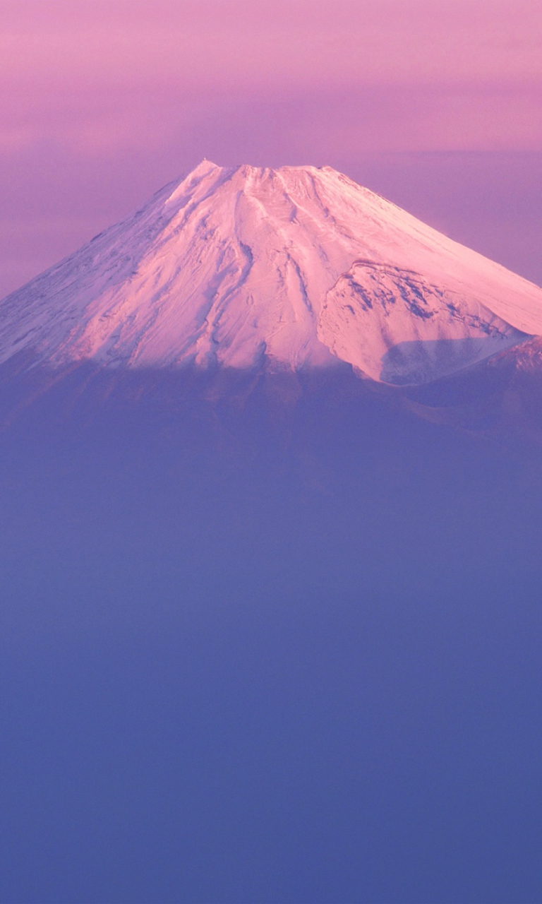 Обои Mountain Fuji 768x1280