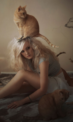 Cat Girl screenshot #1 240x400