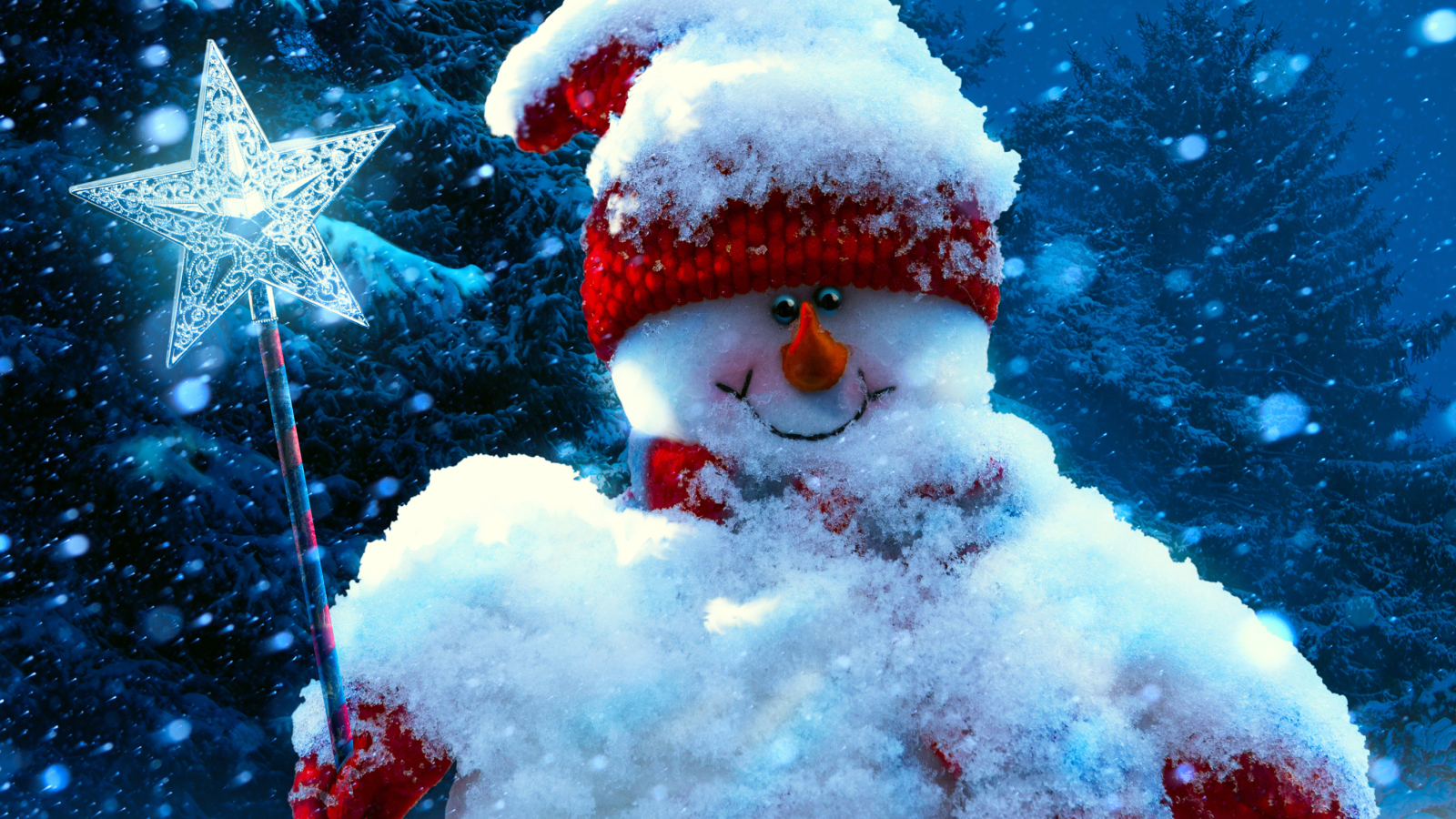Snowy Snowman screenshot #1 1600x900