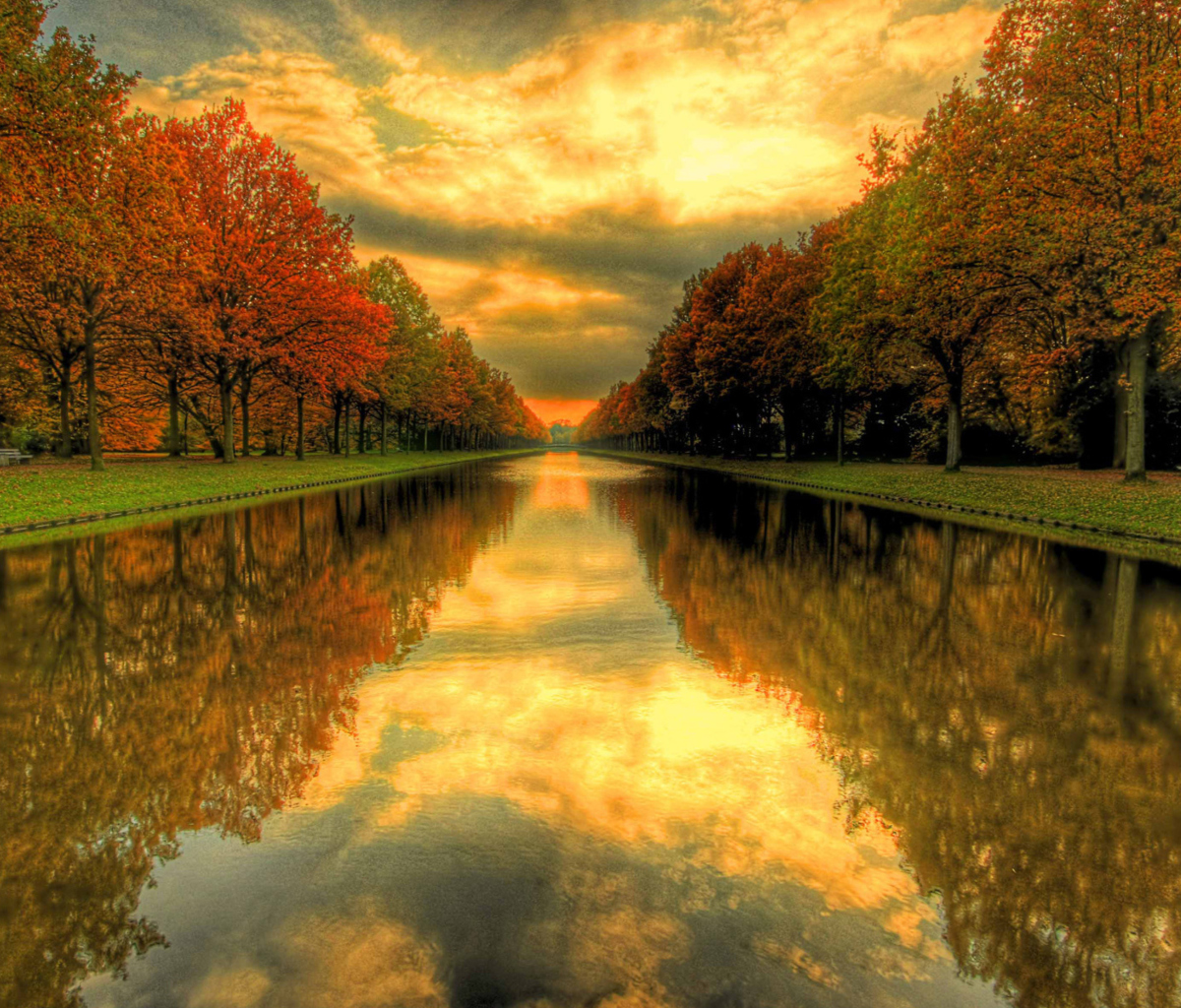 Das Autumn Channel Wallpaper 1200x1024